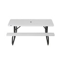 Lifetime 6 ft Folding Picnic Table - White (80215)