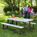 Lifetime A-Frame Folding Picnic Table - Putty (60030)