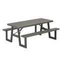 Lifetime W-Frame 6ft Picnic Table - Brown (60233)