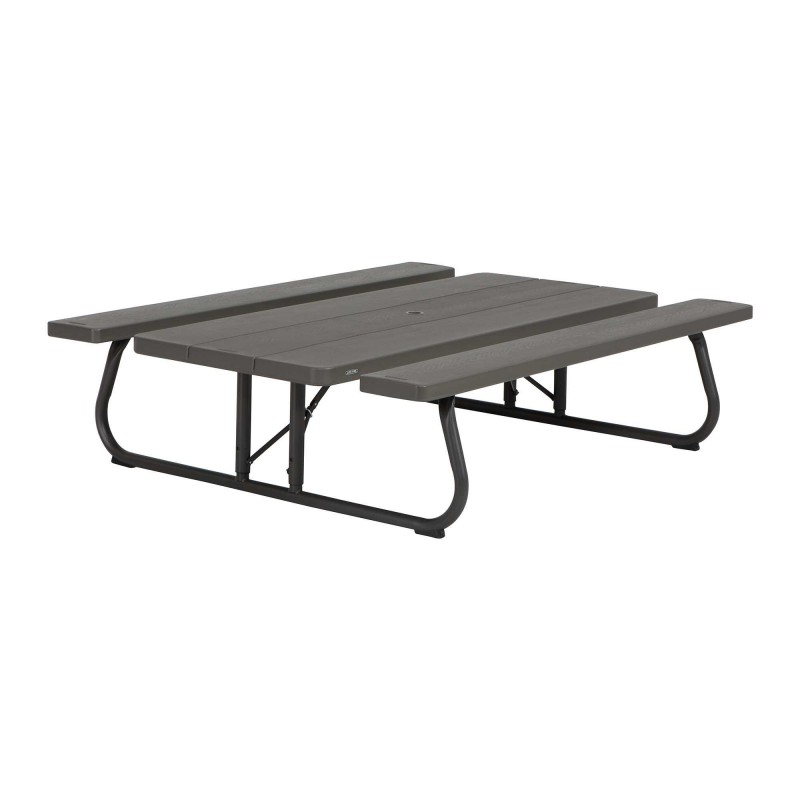 Lifetime 6-Foot Faux Wood Picnic Table (60105)