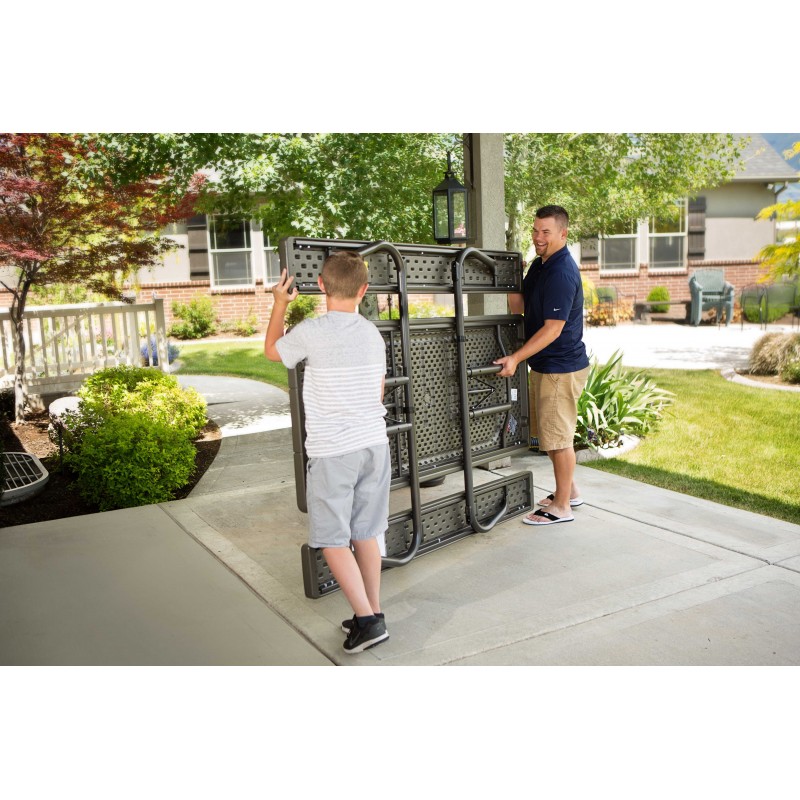 Lifetime 6-Foot Faux Wood Picnic Table (60105)