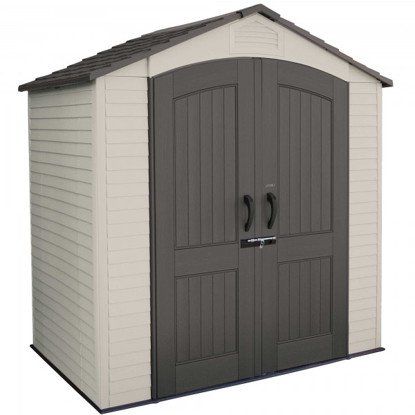 Lifetime 7x4.5 ft Plastic Outdoor Storage Shed Kit (60057)