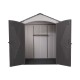 Lifetime 7x4.5 ft Plastic Outdoor Storage Shed Kit (60057)