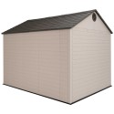 Lifetime 8x10 Outdoor Storage Shed Kit w/ Horizontal Siding - Desert Sand (60238)