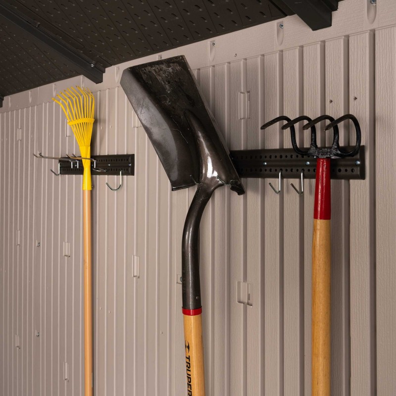 Lifetime 8x10 Outdoor Storage Shed Kit w/ Horizontal Siding - Desert Sand (60238)