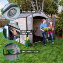 Lifetime 8x10 Storage Shed Kit w/ Corner Trims (60117)