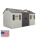 Lifetime 15x8 ft Garden Storage Shed Kit (6446)