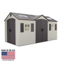 Lifetime 15x8 ft Storage Shed Kit - Dual Entry (60079)