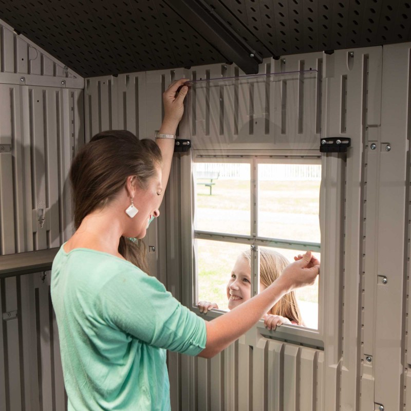 Lifetime 17.5 Ft. x 8 Ft. Outdoor Storage Shed (60214)