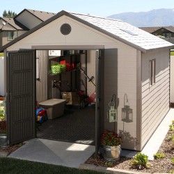 Lifetime 11x13.5 ft Outdoor Storage Shed Kit (6415)