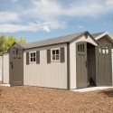 Lifetime 17.5x8 Plastic Storage Shed Kit w/ Double Doors (60213)