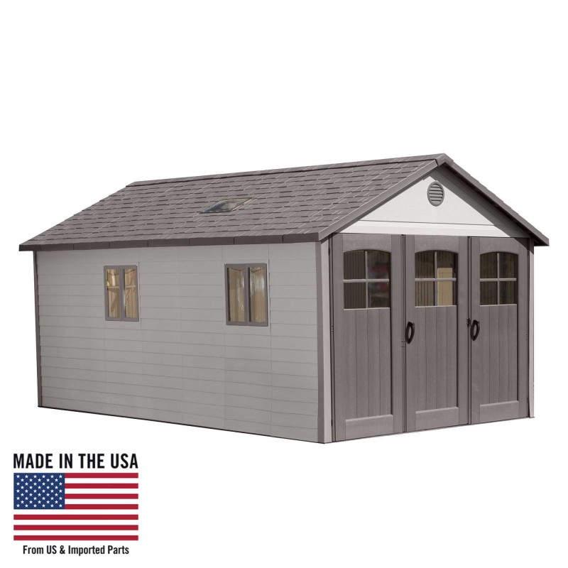 Lifetime 11x18.5 ft Storage Garage Shed Kit (60236)