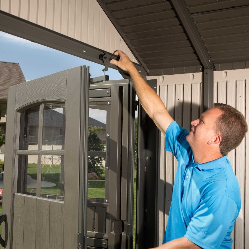 Lifetime 11x18.5 ft Storage Garage Shed Kit (60236)