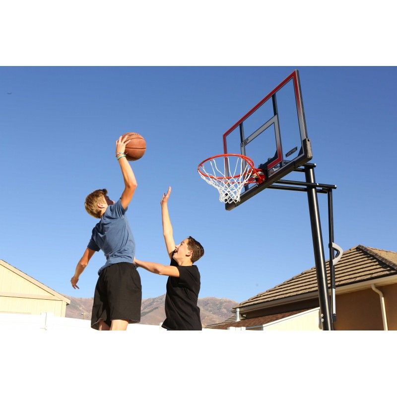 Lifetime 50 in. In-Ground Shatter Proof Easy Lift Basketball System (71799)