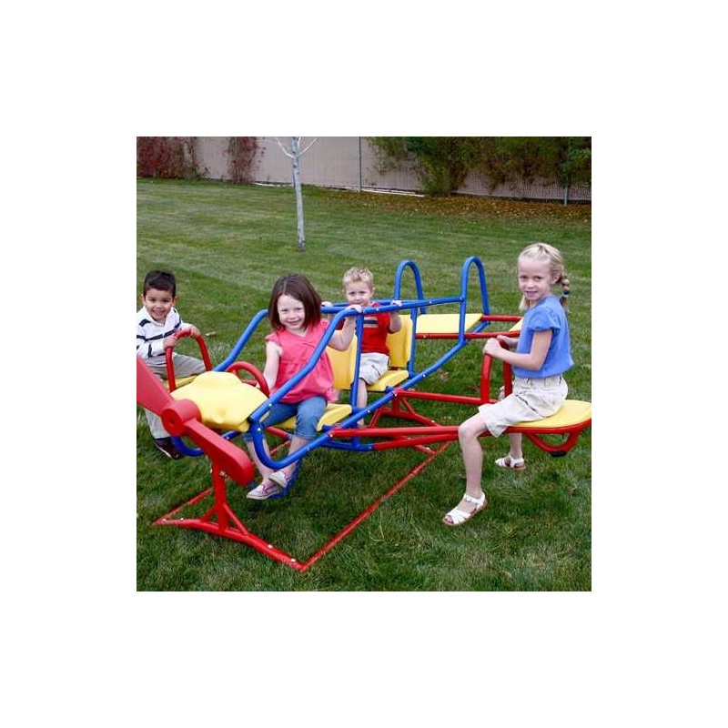 Lifetime Ace Flyer Airplane Teeter Totter - Primary Colors  (151110)