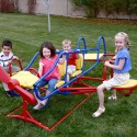 Lifetime Ace Flyer Airplane Teeter Totter - Primary Colors  (151110)