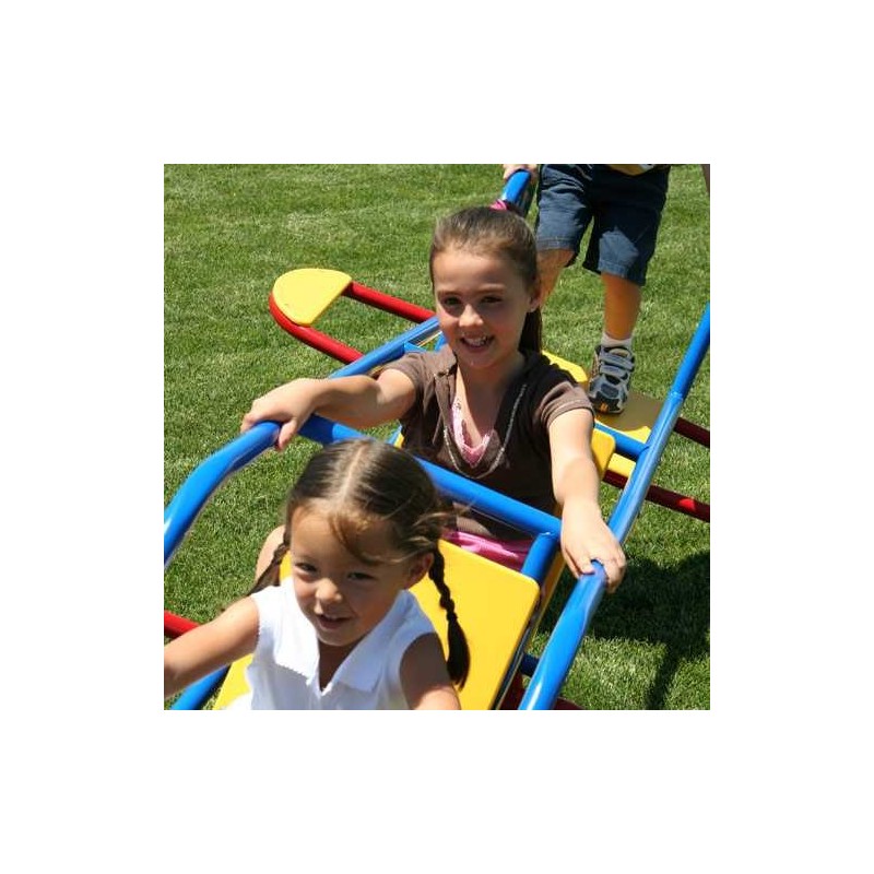Lifetime Ace Flyer Airplane Teeter Totter - Primary Colors  (151110)