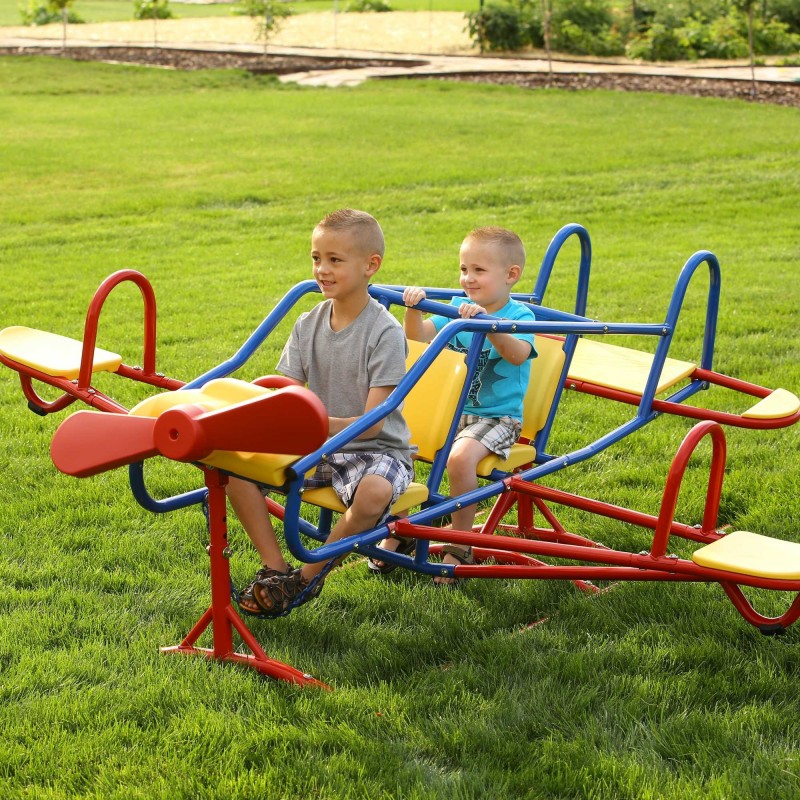 Lifetime Ace Flyer Airplane Teeter Totter - Primary Colors  (151110)