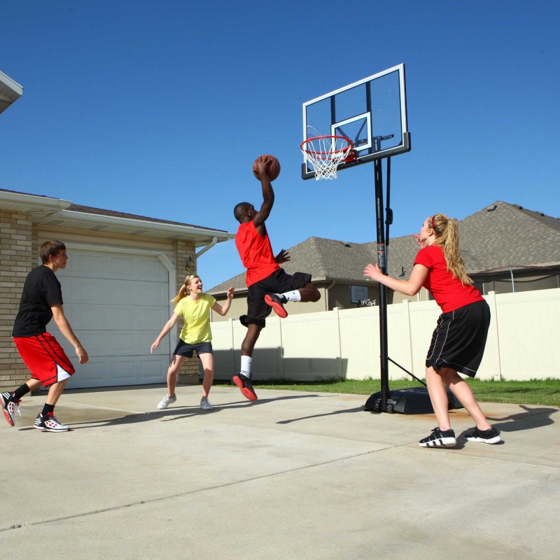 Lifetime 50 in. Front Court Portable Basketball Hoop (51544)