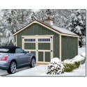 Best Barns Tailored Titan 12x20 Wood Garage Kit- Transom Doors - (TTITTD20)