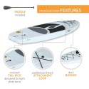 Lifetime 2-Pack 10 ft Horizon Paddleboards w/ Paddles - White Granite (90749)