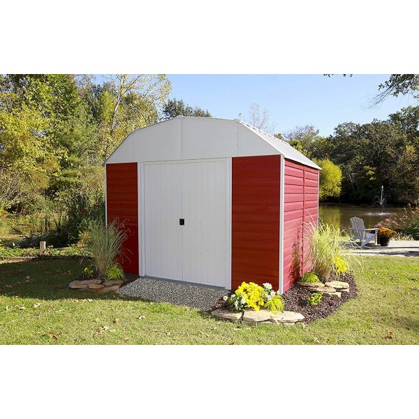 Arrow Red Barn 10x8 Storage Shed Kit (RH108)