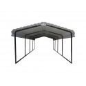 Arrow 12'x20'x7' Carport Kit (CPH122007)