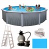 Blue Wave Madagascar 21' x 52" Round Frame Pool Package (NB3921) Blue Wave Madagascar 21' x 52" Round Frame Pool Package (NB3921)