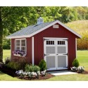 EZ-Fit Homestead 10x20 Wood Shed Kit (ez_homestead1020)