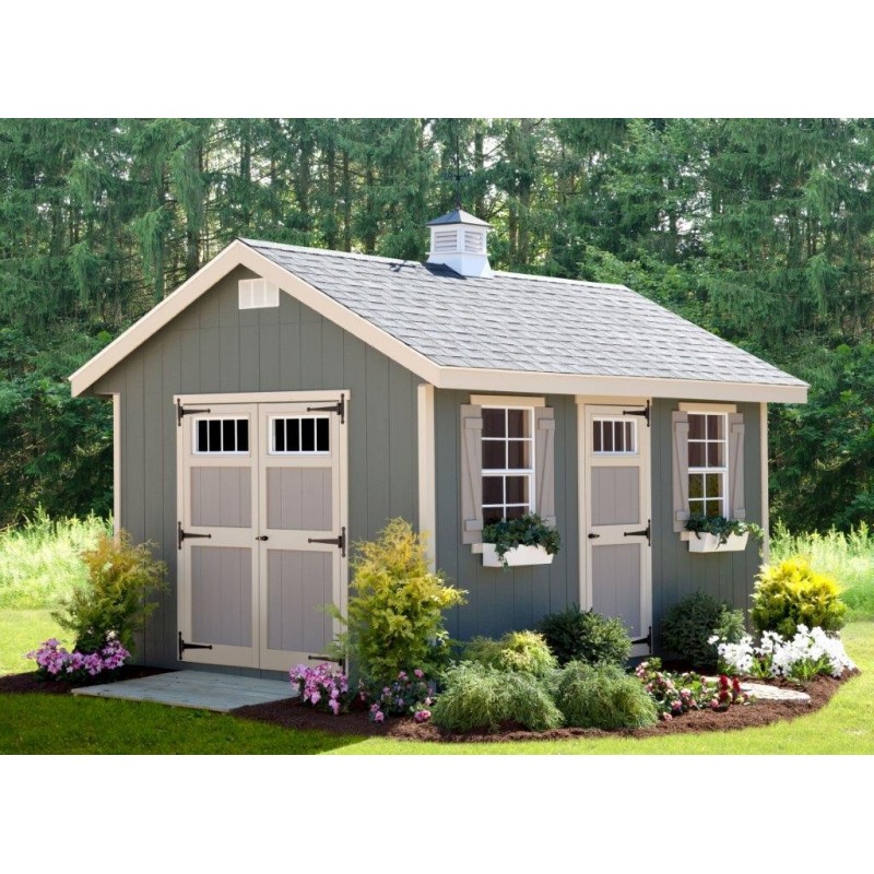 EZ-Fit Riverside 12x24 Wood Shed Kit (EZ_RIVERSIDE1224)