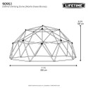 Lifetime 66" Dome Climber - Green and Bronze (90951)