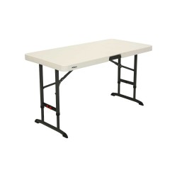 Lifetime 4ft Commercial Adjustable Height Table - Almond (80416)