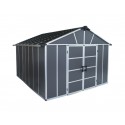 Palram Yukon 11x13 Storage Shed Kit - Gray (HG9913SGY)