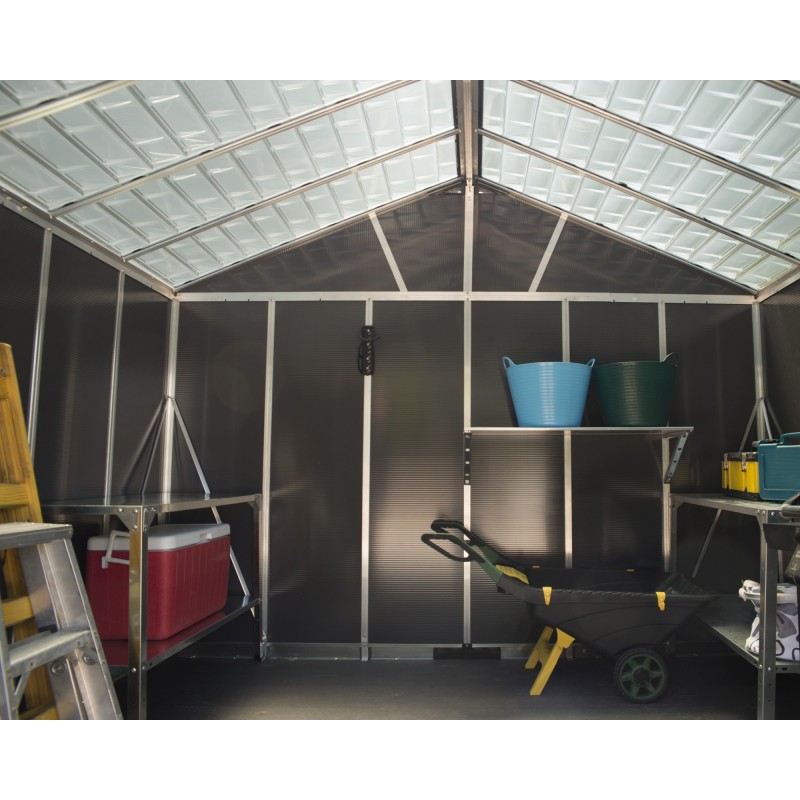 Palram Yukon 11x13 Storage Shed Kit - Gray (HG9913SGY)