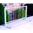 Gared  10' Modern Single-Sided Bike Rack, 9 Bikes (BRM-10S)