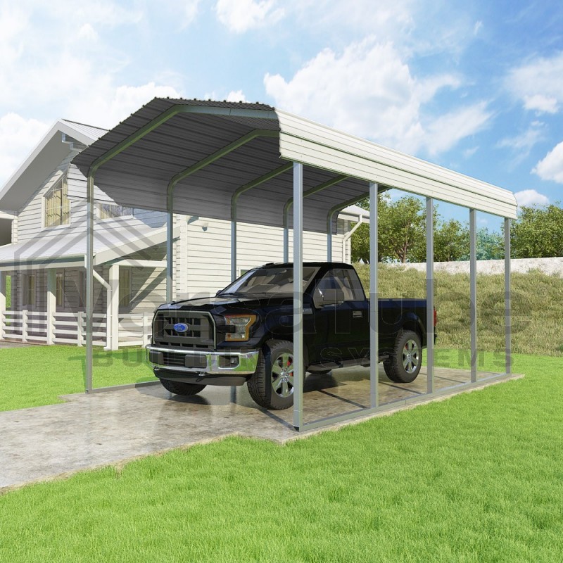 VersaTube 12x20x10 Classic Steel Carport Kit (CM012200100)
