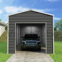 Versatube 12x21x9 Frontier Steel Garage Kit (1082252)