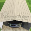 VersaTube 3-Sided 12x20x7 Classic Steel Carport Kit (C3E012200070-2)