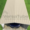 Versatube 3-Sided 12x29x7 Classic Steel Carport Kit (C3E012290070)