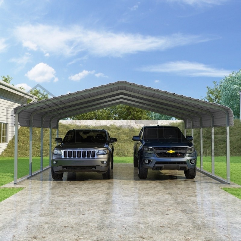 VersaTube 20x20x7 Classic Steel Carport Kit (CM020200070)