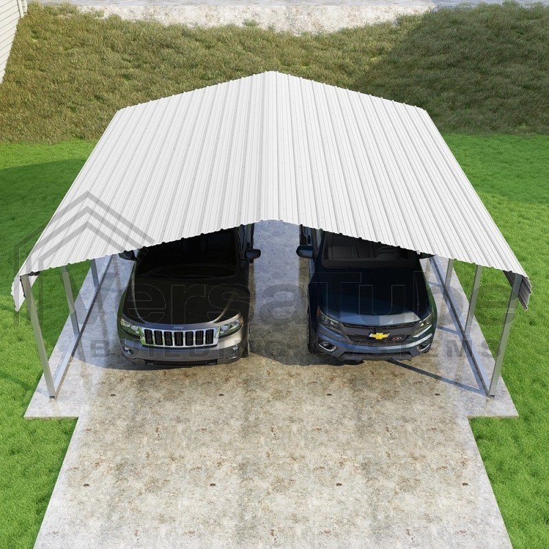 VersaTube 20x20x7 Classic Steel Carport Kit (CM020200070)
