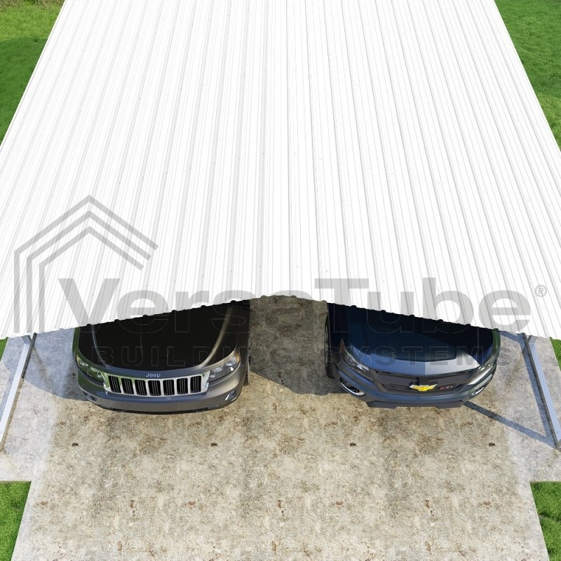 VersaTube 20x20x7 Classic Steel Carport Kit (CM020200070)
