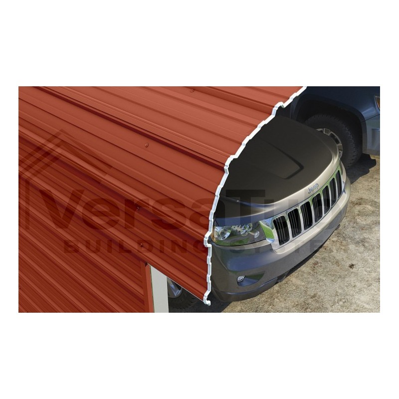 VersaTube 3-Sided 20x20x7 Classic Steel Carport Kit (C3E020200070)