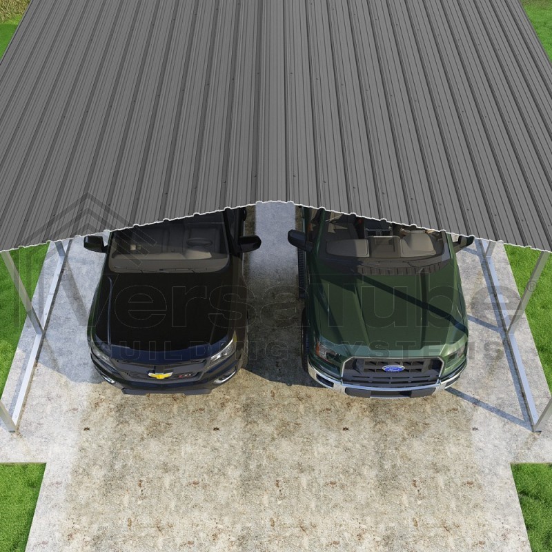 VersaTube 20x20x10 Classic Steel Carport Kit (CM020200100)