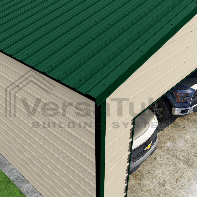 Versatube 20x21x12 Frontier Steel Garage Kit (1082318)