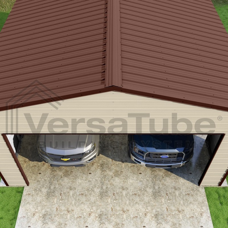 Versatube 20x21x12 Frontier Steel Garage Kit (1082318)