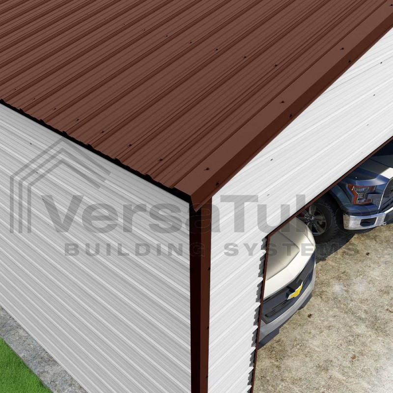 Versatube 20x20x8 Frontier Steel Garage Kit (FB2202010516 )