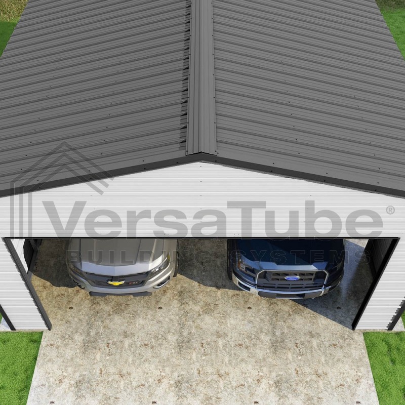 Versatube 20x20x8 Frontier Steel Garage Kit (FB2202010516 )