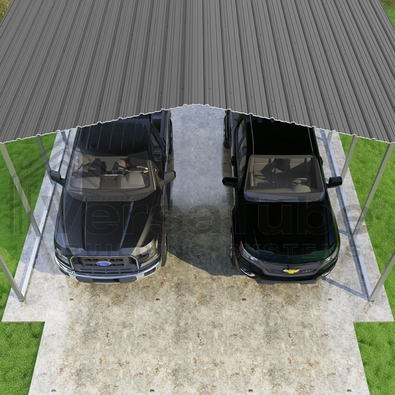 VersaTube 20x20x12 Classic Steel Carport Kit (CM020200120)