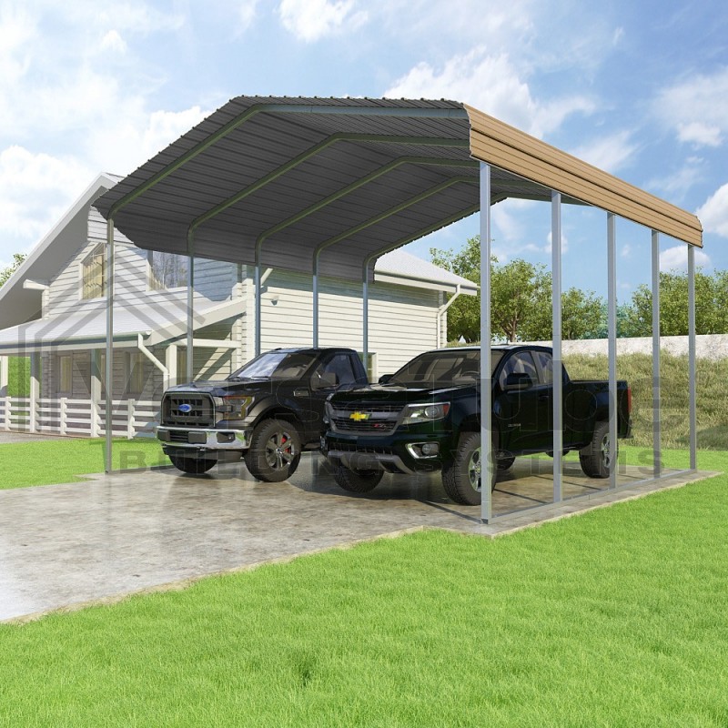 VersaTube 20x20x12 Classic Steel Carport Kit (CM020200120)